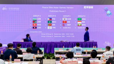 الرياضات الإلكترونية تحصد سبع ميداليات ذهبية لأول مرة في دورة الألعاب الآسيوية التاسعة عشرة في مدينة هانغتشو الصينية